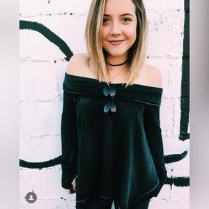Free People Off the Shoulder Top